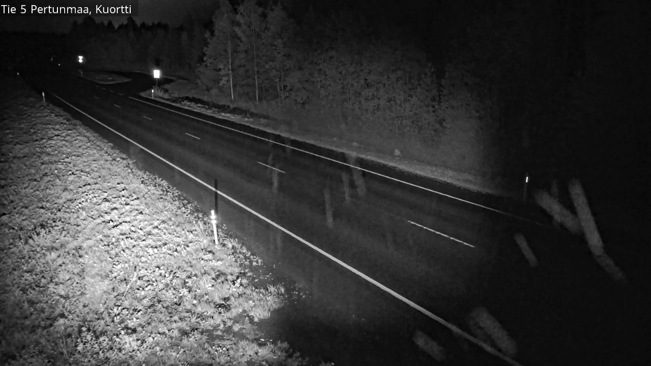 Weather Camera Image Väg 5 Pertunmaa, Kuortti, Pertunmaa, Etelä-Savo