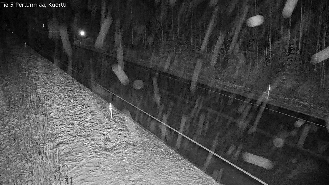 Weather Camera Image Väg 5 Pertunmaa, Kuortti, Pertunmaa, Etelä-Savo