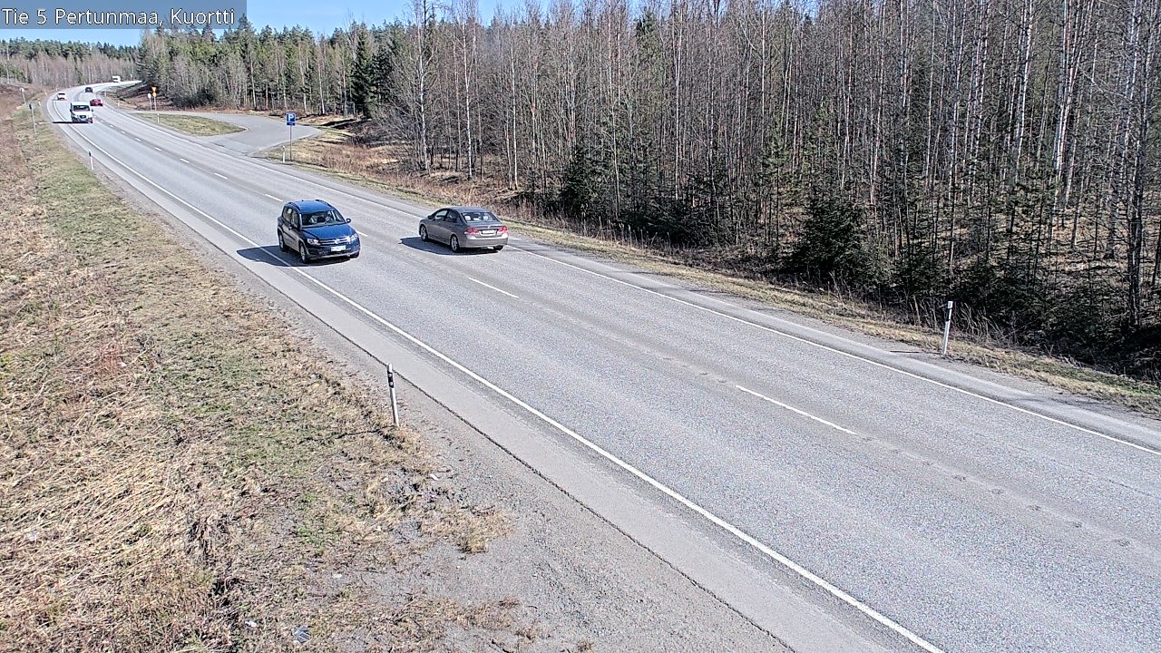 Kelikamerat Kuva Tie 5 Pertunmaa, Kuortti, Pertunmaa, Etelä-Savo