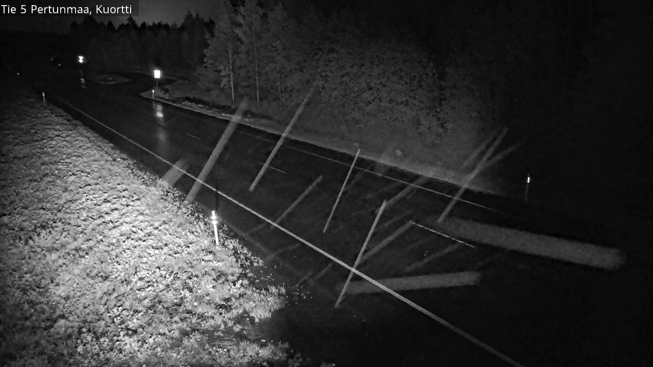 Weather Camera Image Väg 5 Pertunmaa, Kuortti, Pertunmaa, Etelä-Savo