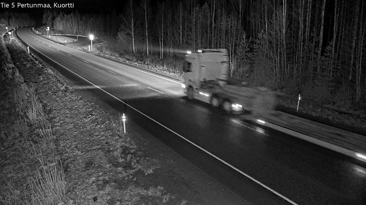 Weather Camera Image Road 5 Pertunmaa, Kuortti, Pertunmaa, Etelä-Savo