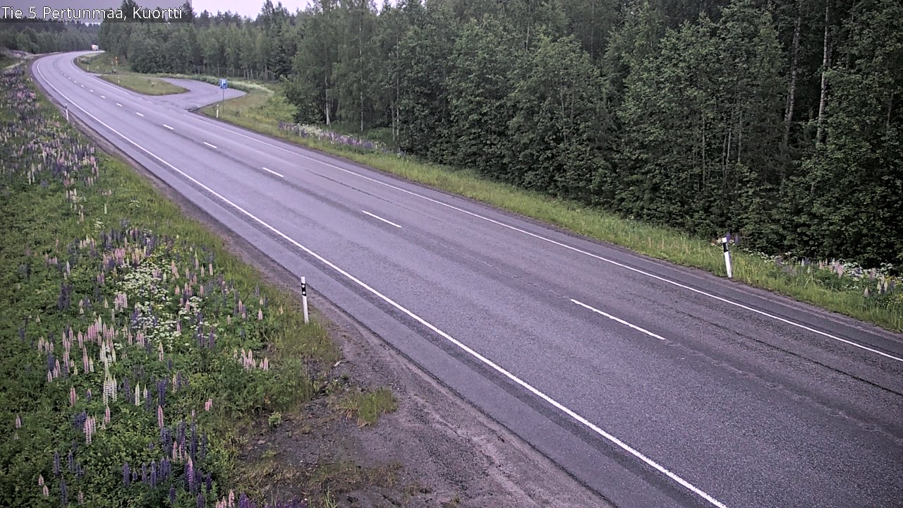 Kelikamerat Kuva Tie 5 Pertunmaa, Kuortti, Pertunmaa, Etelä-Savo