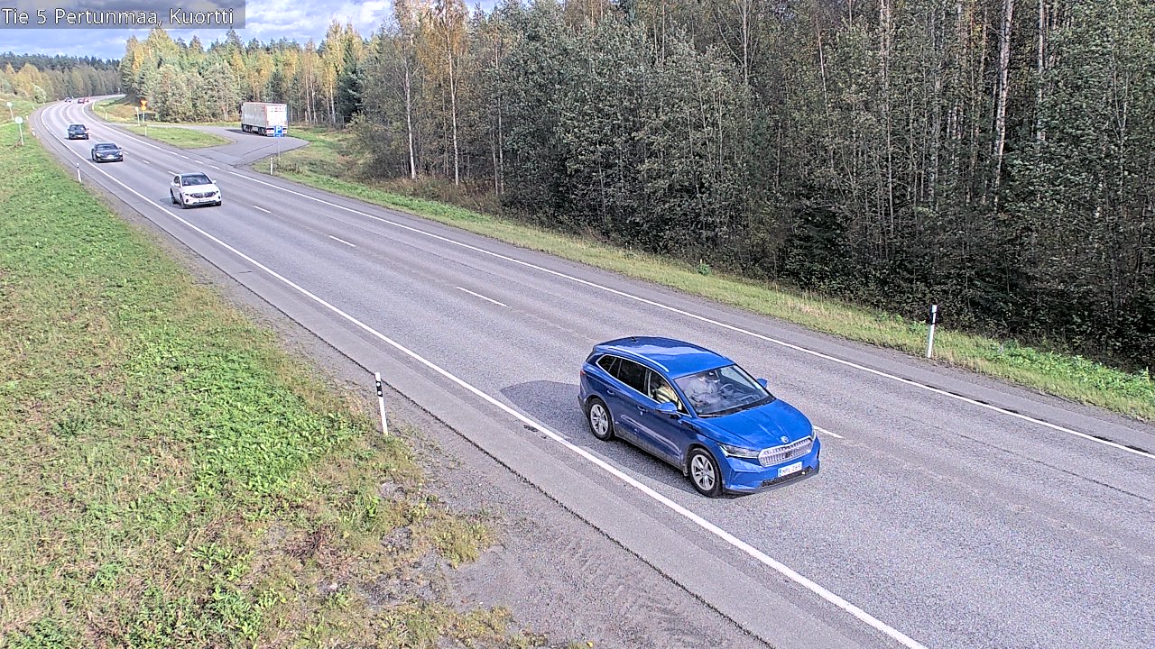 Weather Camera Image Road 5 Pertunmaa, Kuortti, Pertunmaa, Etelä-Savo