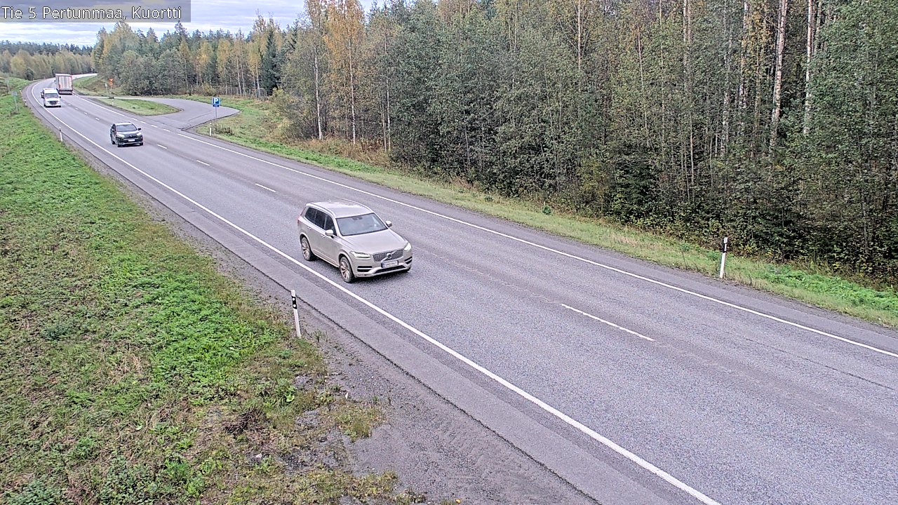 Weather Camera Image Road 5 Pertunmaa, Kuortti, Pertunmaa, Etelä-Savo
