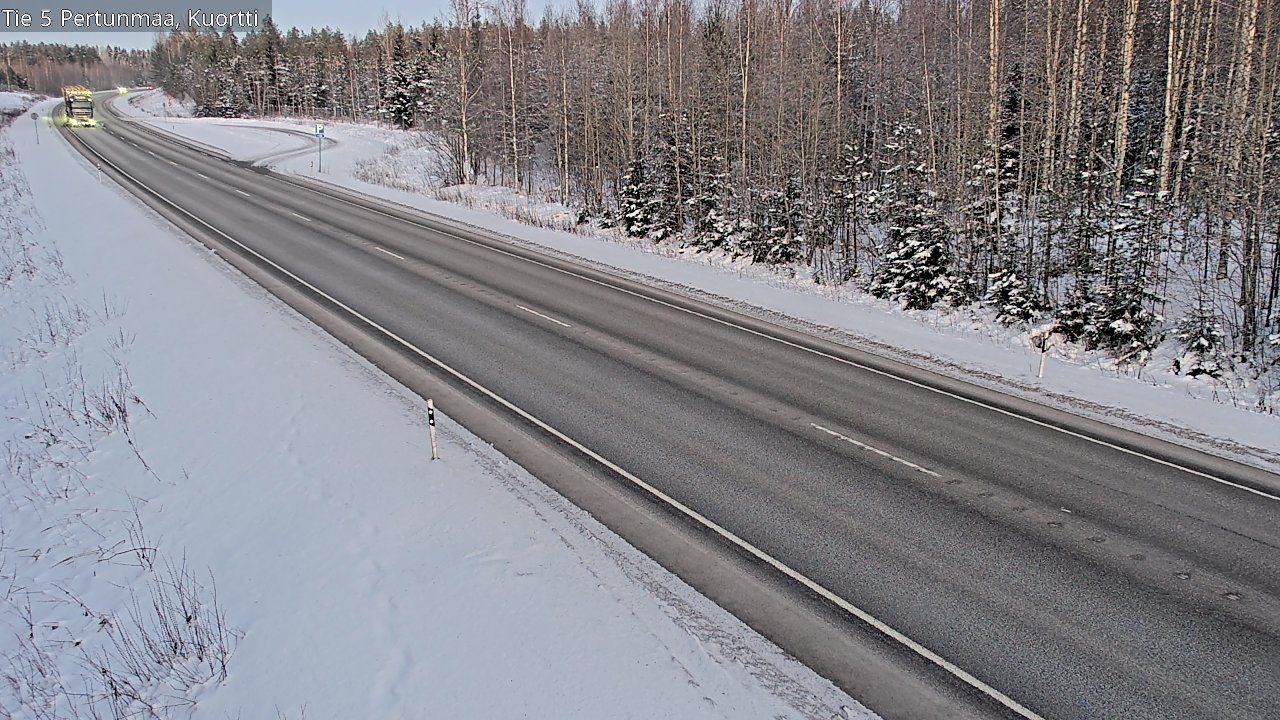 Weather Camera Image Road 5 Pertunmaa, Kuortti, Pertunmaa, Etelä-Savo