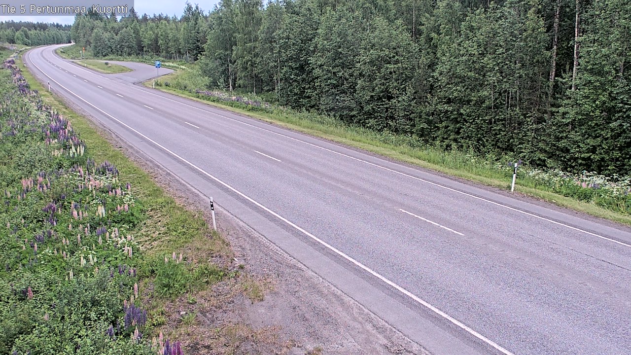 Kelikamerat Kuva Tie 5 Pertunmaa, Kuortti, Pertunmaa, Etelä-Savo