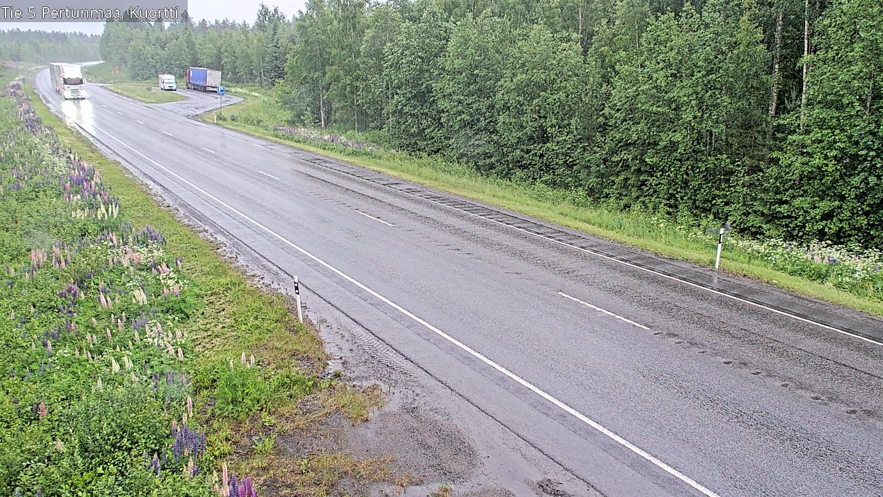 Kelikamerat Kuva Tie 5 Pertunmaa, Kuortti, Pertunmaa, Etelä-Savo