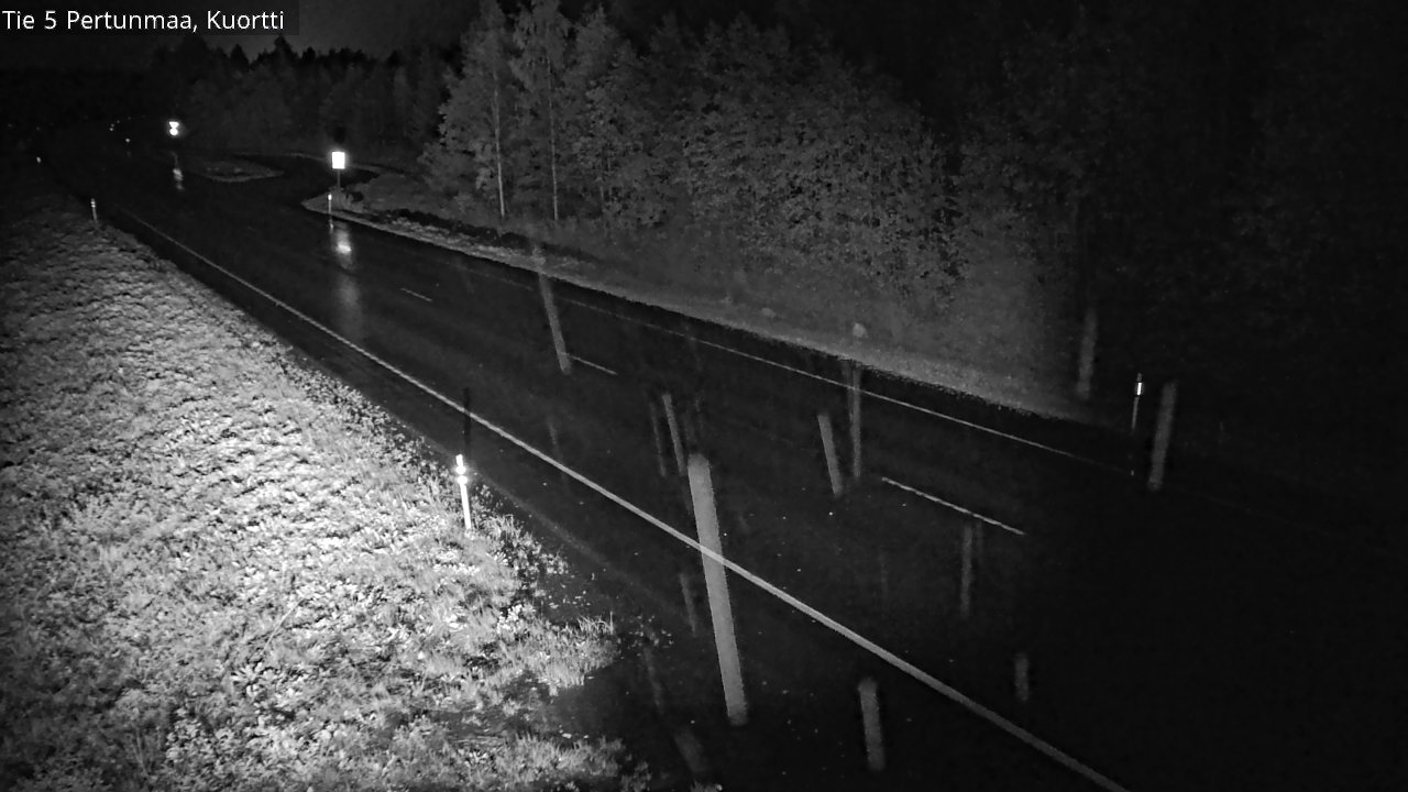 Weather Camera Image Väg 5 Pertunmaa, Kuortti, Pertunmaa, Etelä-Savo