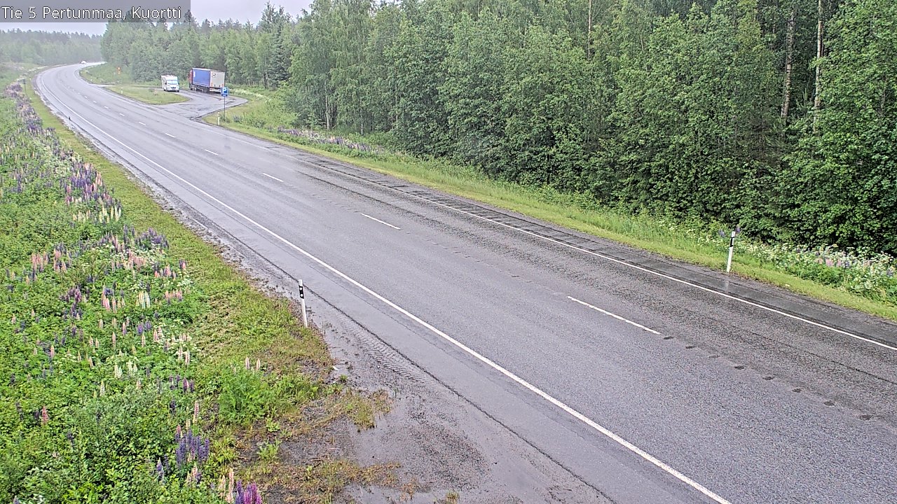Kelikamerat Kuva Tie 5 Pertunmaa, Kuortti, Pertunmaa, Etelä-Savo