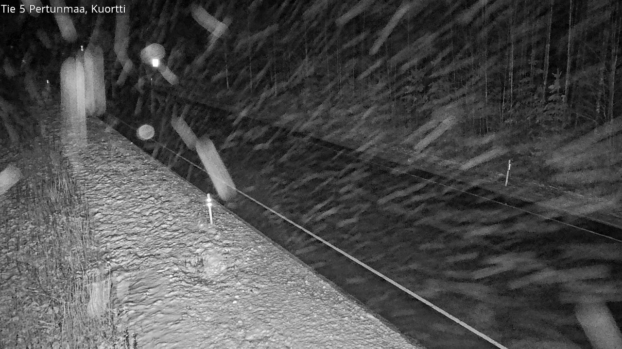 Weather Camera Image Väg 5 Pertunmaa, Kuortti, Pertunmaa, Etelä-Savo