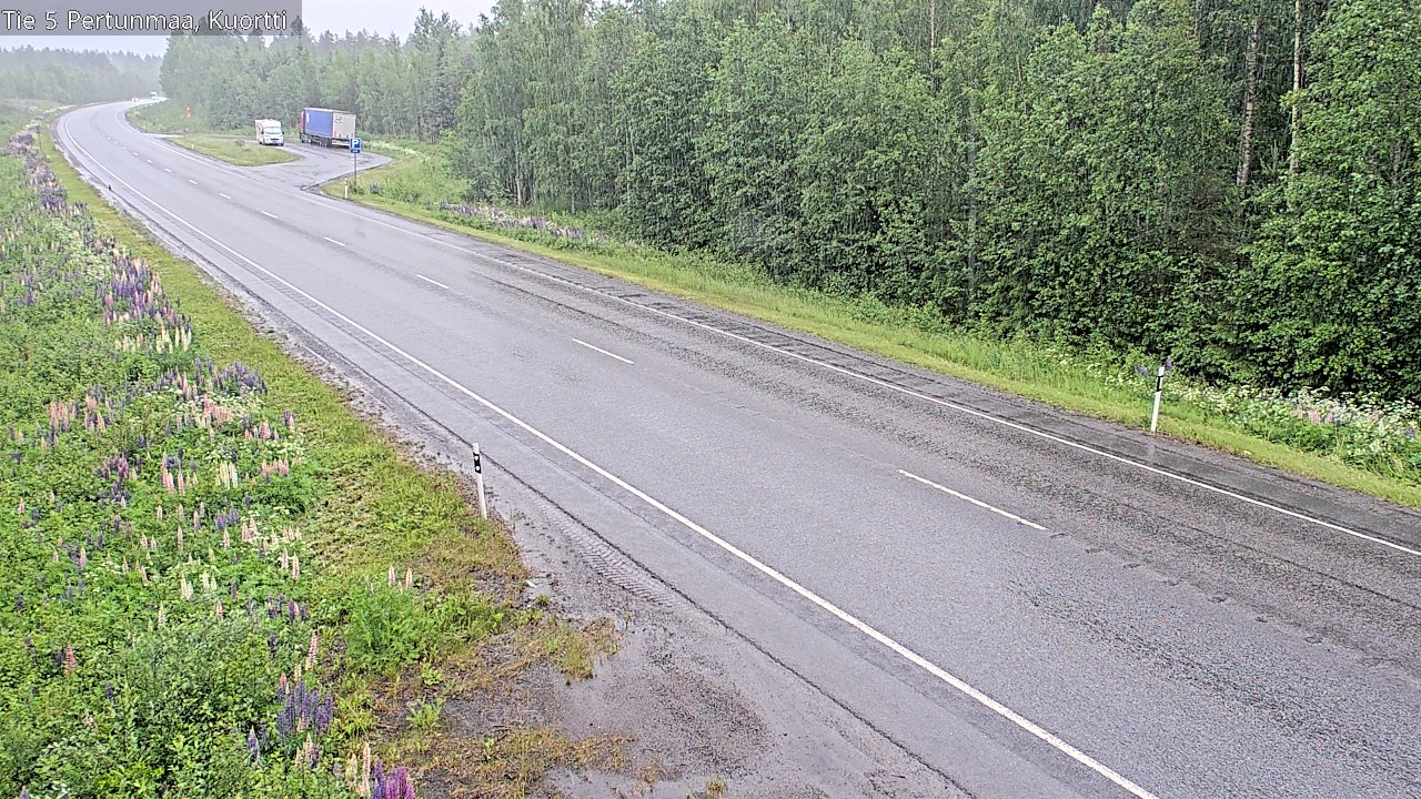 Kelikamerat Kuva Tie 5 Pertunmaa, Kuortti, Pertunmaa, Etelä-Savo