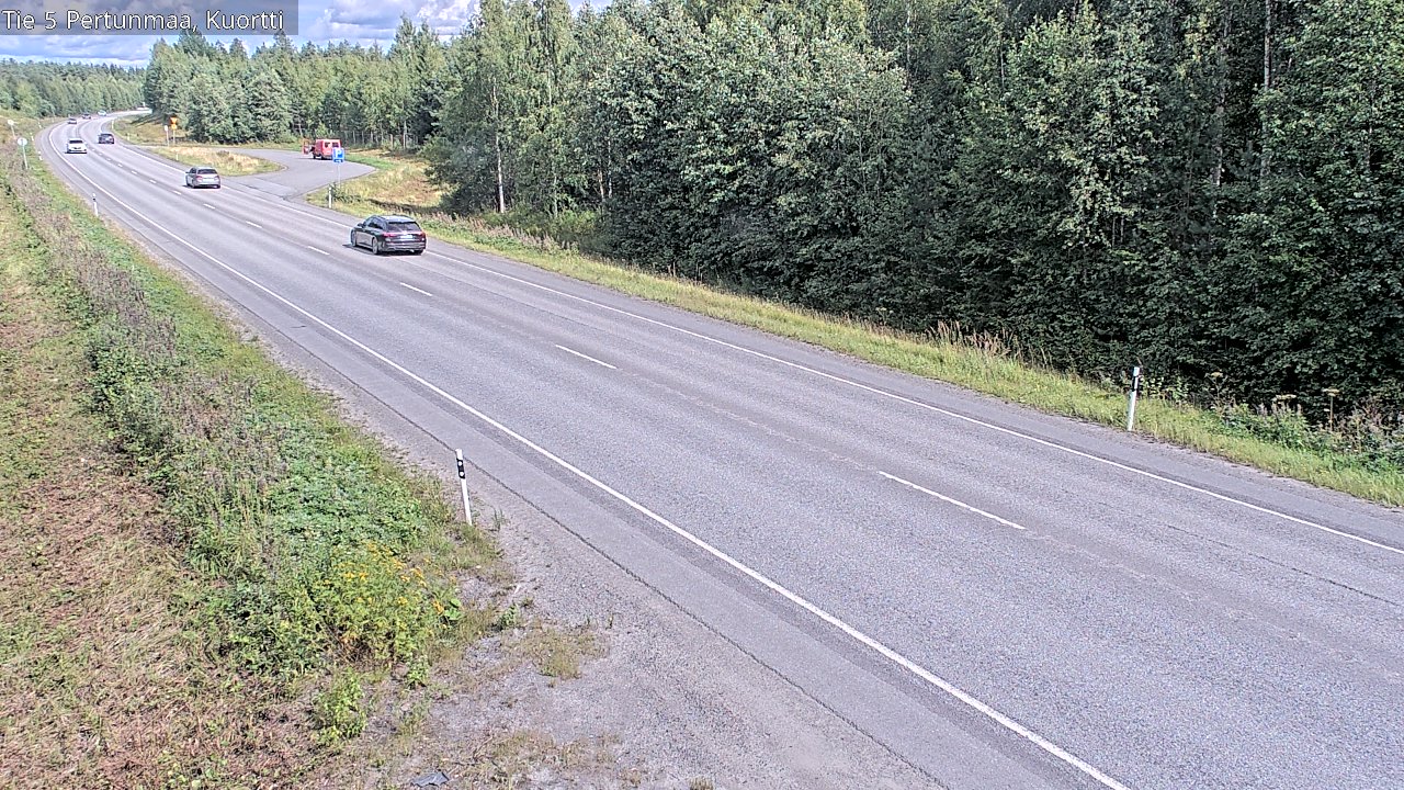 Kelikamerat Kuva Tie 5 Pertunmaa, Kuortti, Pertunmaa, Etelä-Savo
