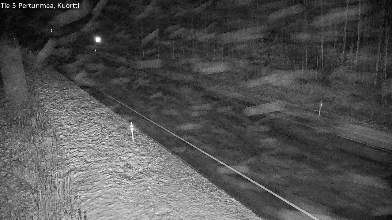 Weather Camera Image Väg 5 Pertunmaa, Kuortti, Pertunmaa, Etelä-Savo