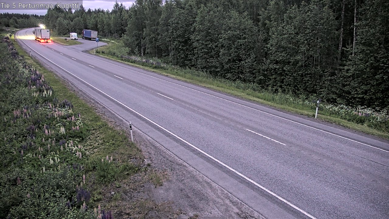 Kelikamerat Kuva Tie 5 Pertunmaa, Kuortti, Pertunmaa, Etelä-Savo
