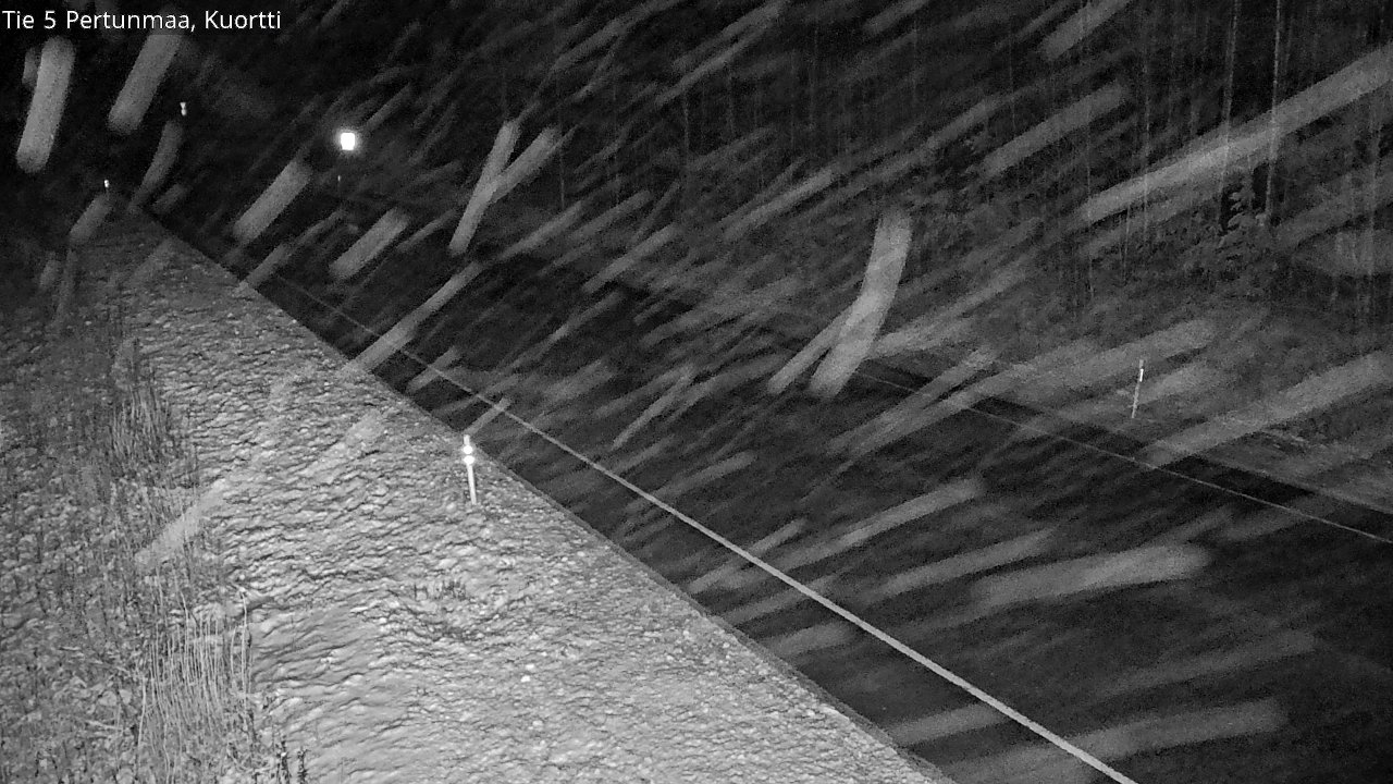 Weather Camera Image Väg 5 Pertunmaa, Kuortti, Pertunmaa, Etelä-Savo