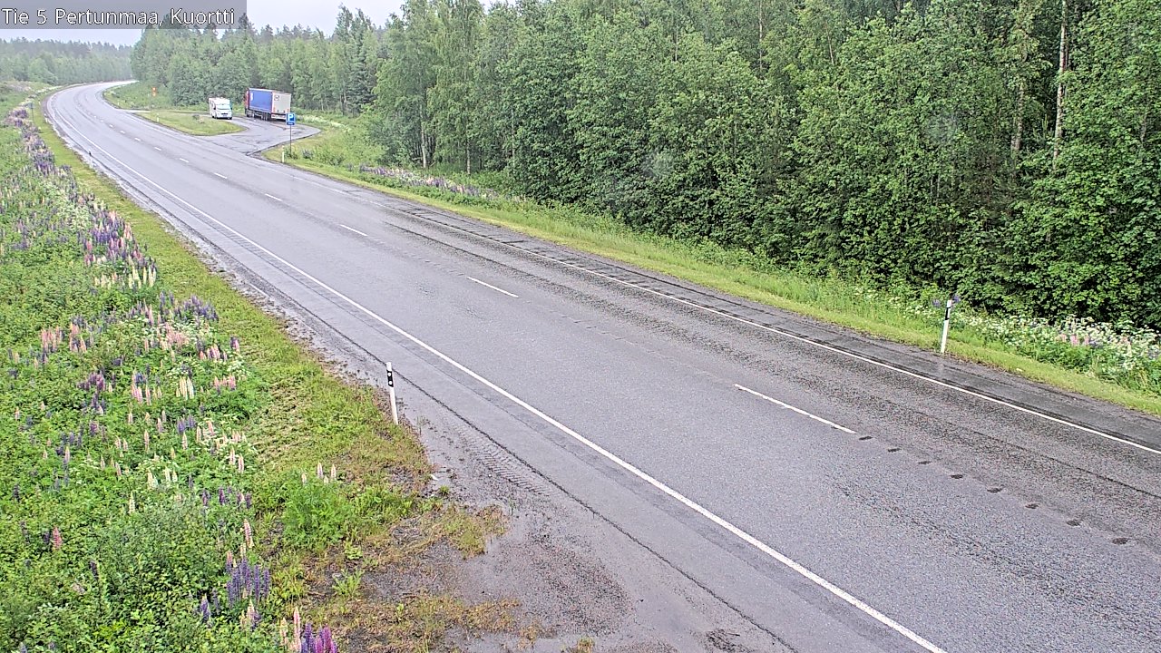 Kelikamerat Kuva Tie 5 Pertunmaa, Kuortti, Pertunmaa, Etelä-Savo