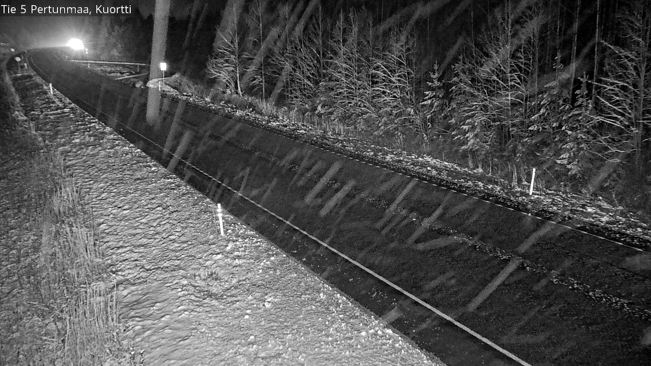 Weather Camera Image Väg 5 Pertunmaa, Kuortti, Pertunmaa, Etelä-Savo