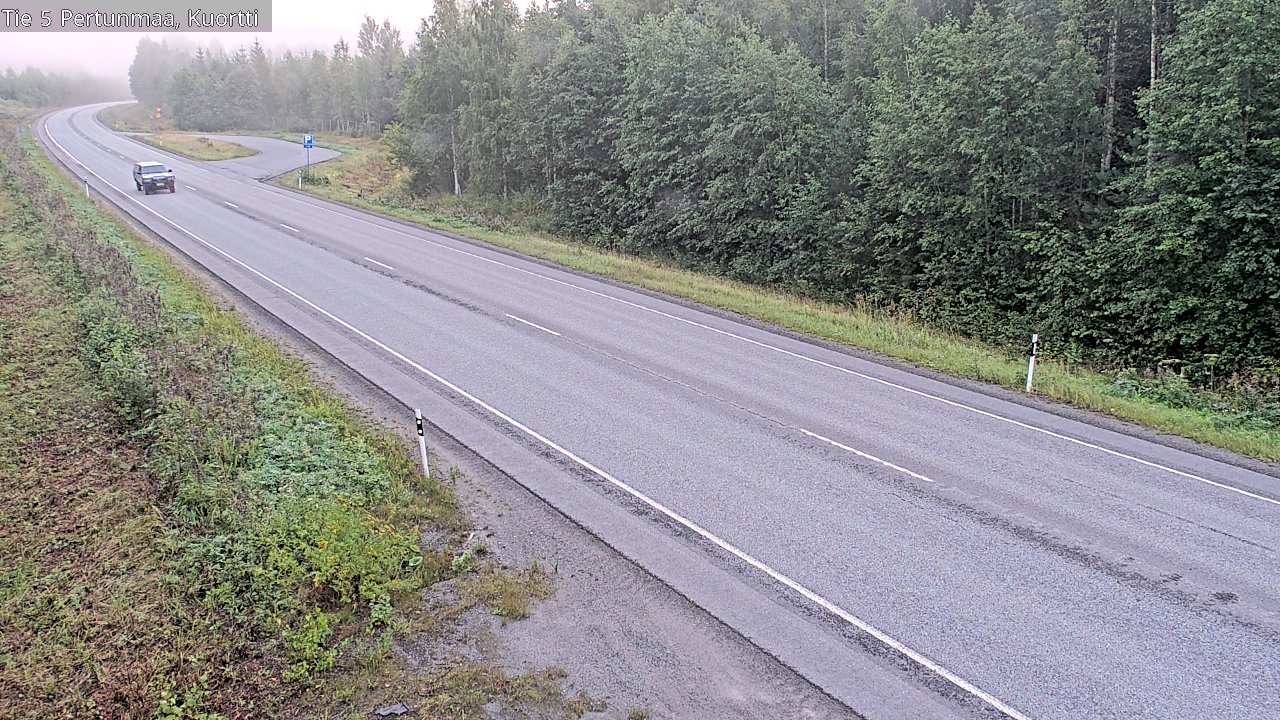 Weather Camera Image Road 5 Pertunmaa, Kuortti, Pertunmaa, Etelä-Savo
