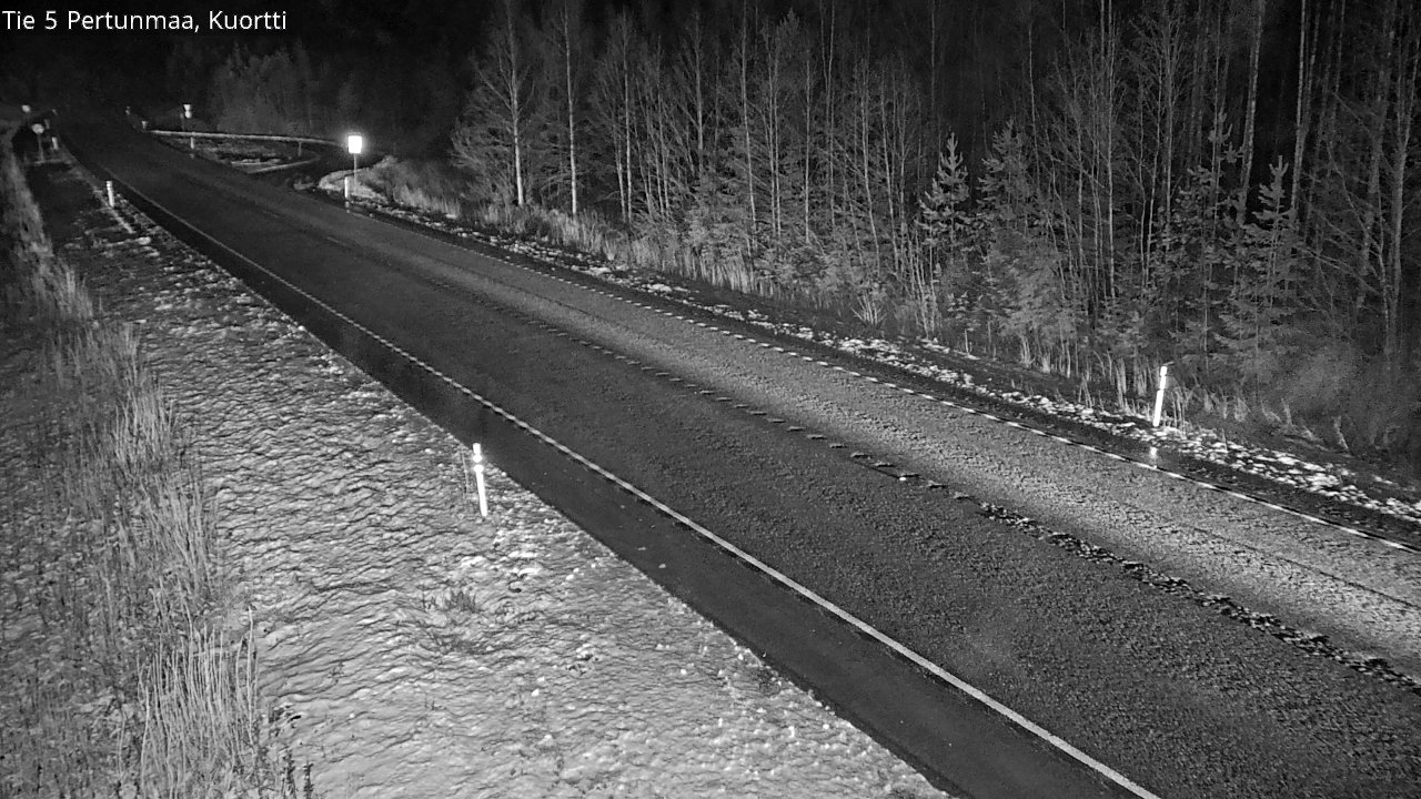 Weather Camera Image Väg 5 Pertunmaa, Kuortti, Pertunmaa, Etelä-Savo