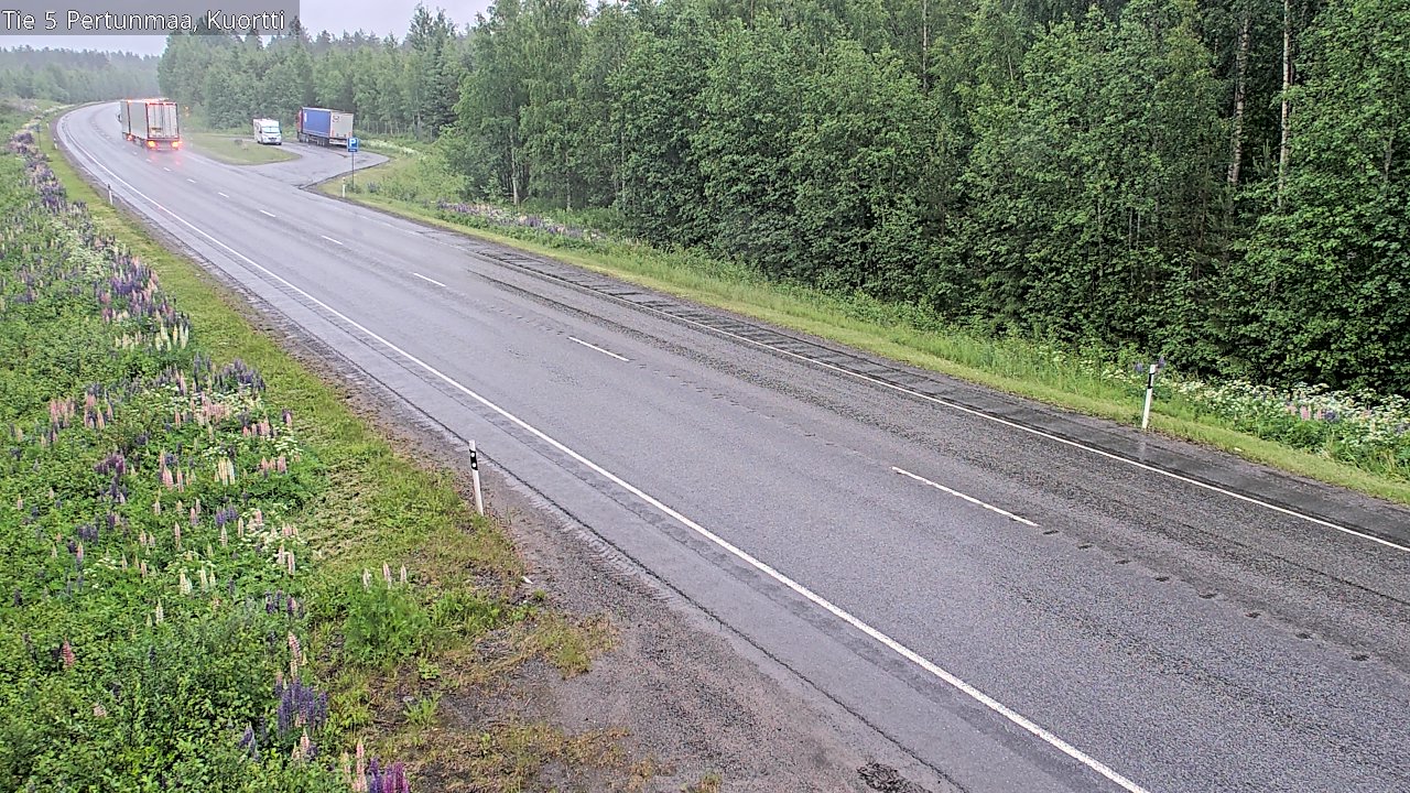 Kelikamerat Kuva Tie 5 Pertunmaa, Kuortti, Pertunmaa, Etelä-Savo