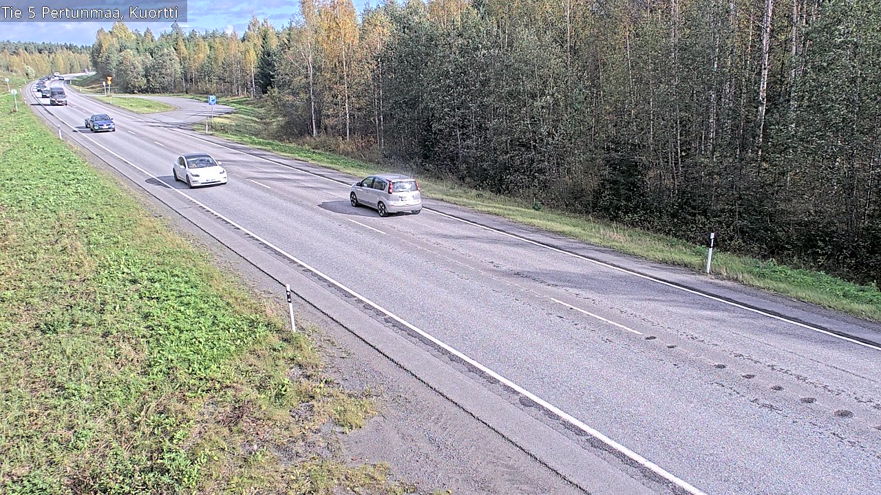 Kelikamerat Kuva Tie 5 Pertunmaa, Kuortti, Pertunmaa, Etelä-Savo