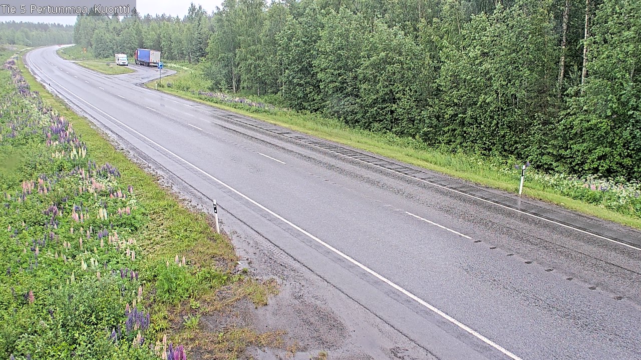 Kelikamerat Kuva Tie 5 Pertunmaa, Kuortti, Pertunmaa, Etelä-Savo