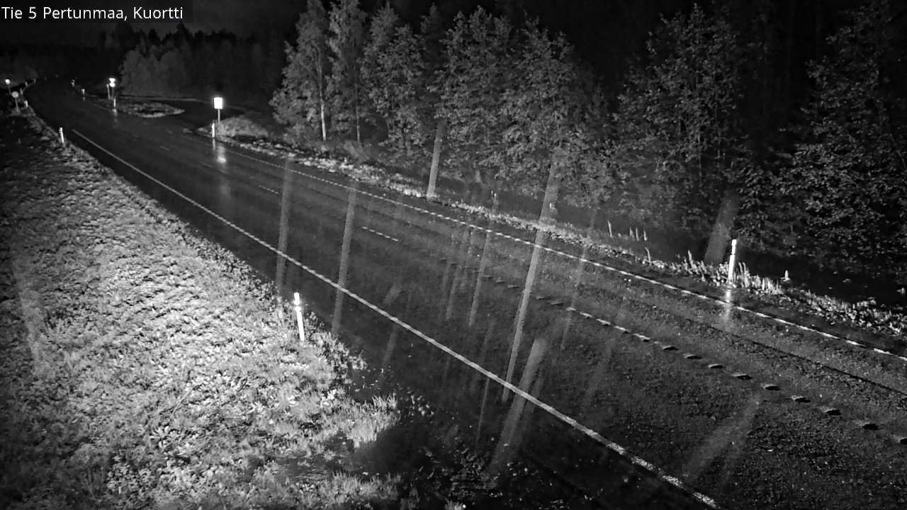 Weather Camera Image Väg 5 Pertunmaa, Kuortti, Pertunmaa, Etelä-Savo
