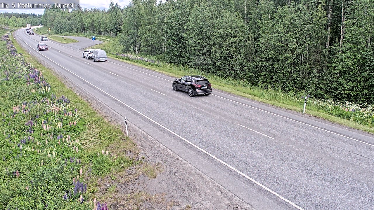 Kelikamerat Kuva Tie 5 Pertunmaa, Kuortti, Pertunmaa, Etelä-Savo