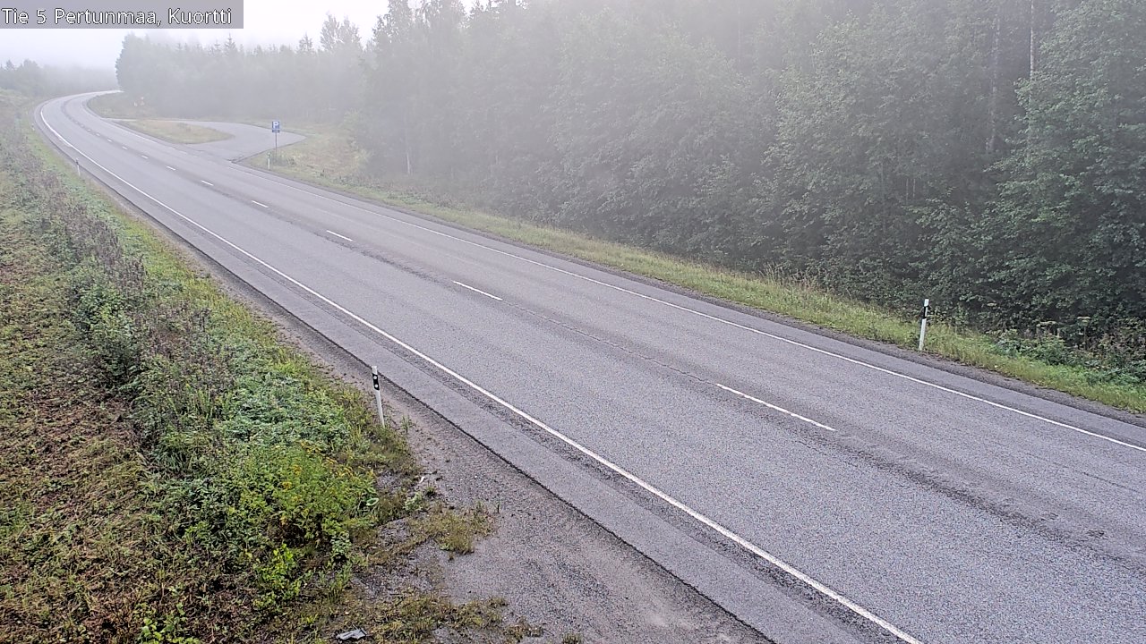 Weather Camera Image Road 5 Pertunmaa, Kuortti, Pertunmaa, Etelä-Savo