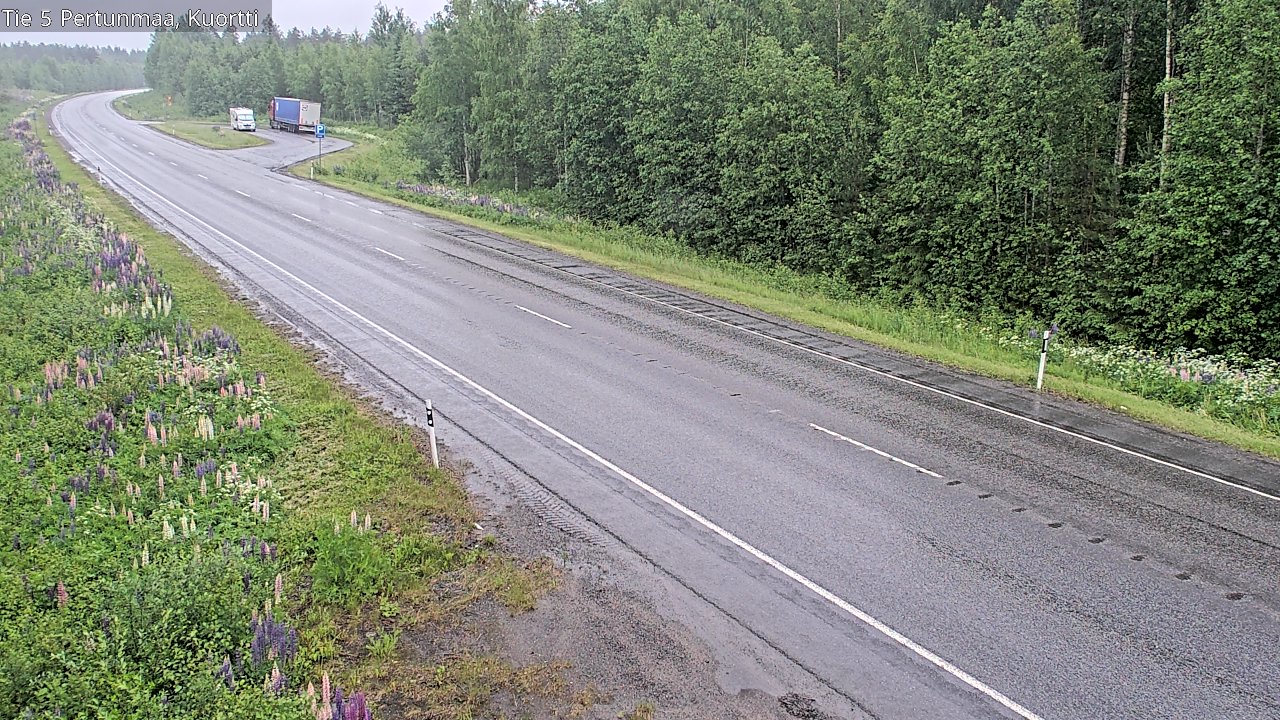 Kelikamerat Kuva Tie 5 Pertunmaa, Kuortti, Pertunmaa, Etelä-Savo