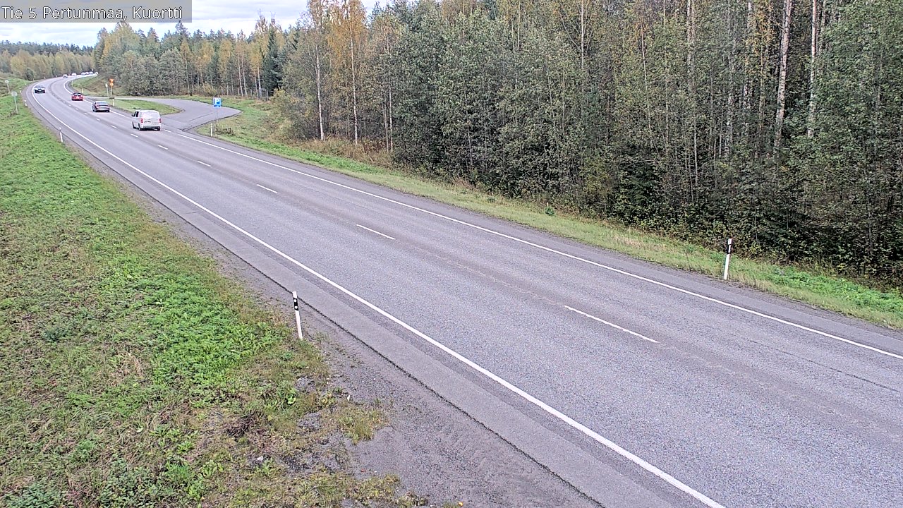 Weather Camera Image Road 5 Pertunmaa, Kuortti, Pertunmaa, Etelä-Savo