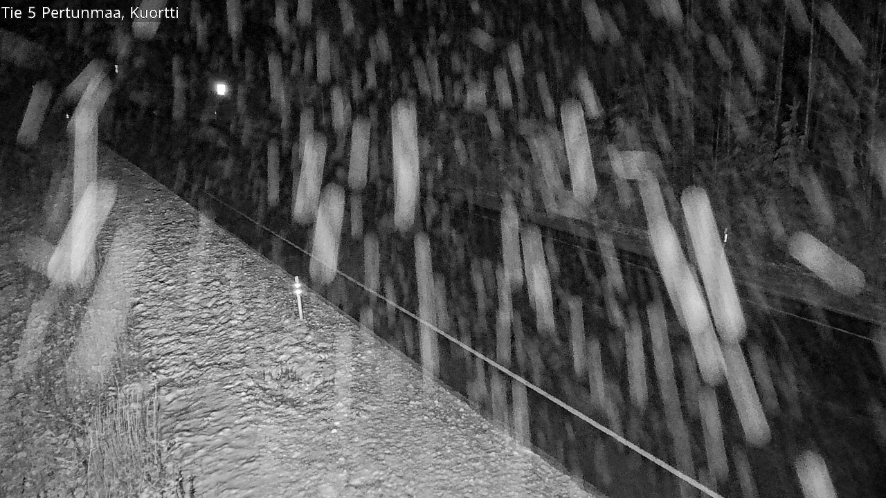 Weather Camera Image Väg 5 Pertunmaa, Kuortti, Pertunmaa, Etelä-Savo