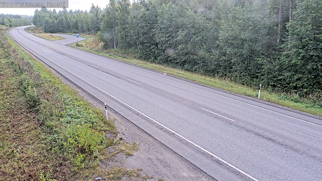 Weather Camera Image Road 5 Pertunmaa, Kuortti, Pertunmaa, Etelä-Savo