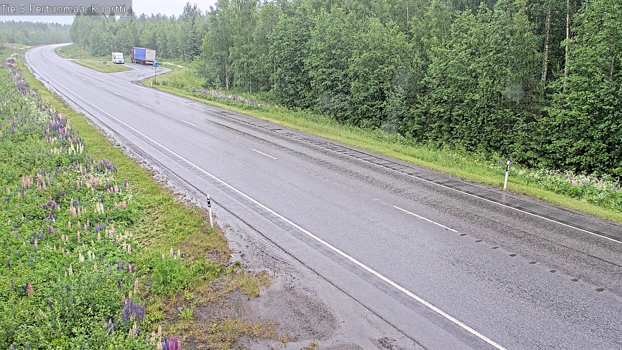 Kelikamerat Kuva Tie 5 Pertunmaa, Kuortti, Pertunmaa, Etelä-Savo