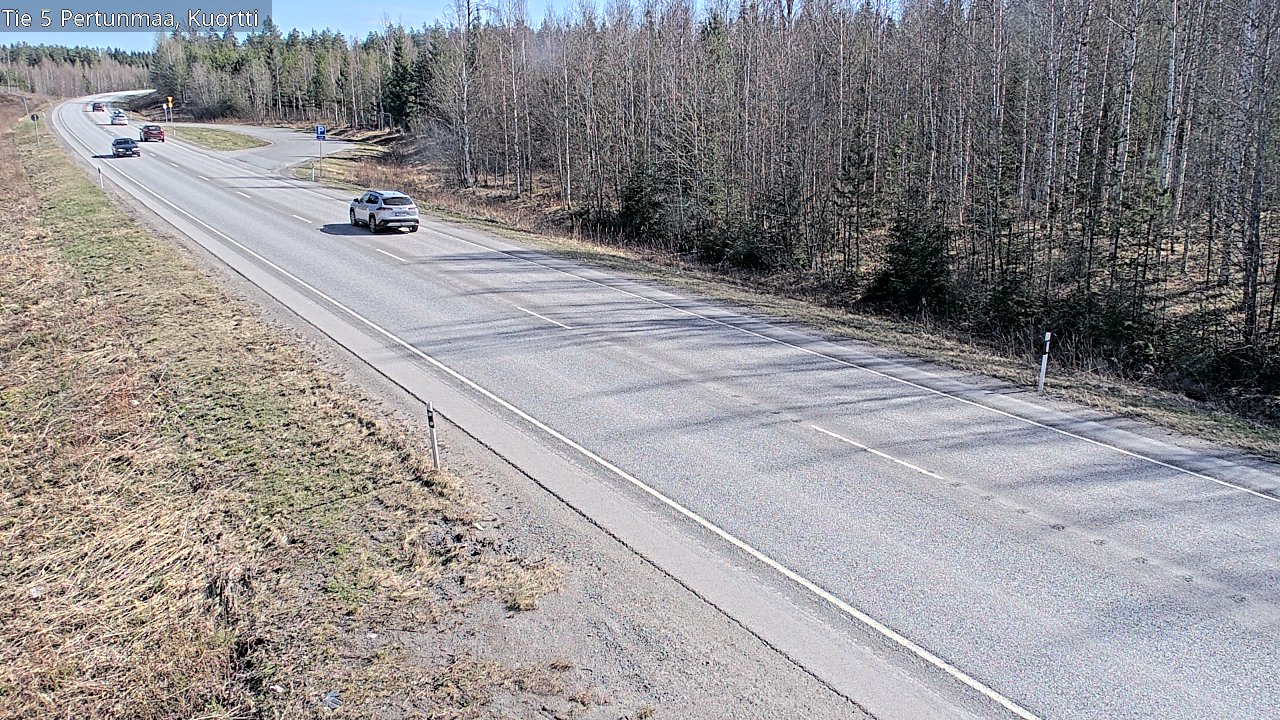 Kelikamerat Kuva Tie 5 Pertunmaa, Kuortti, Pertunmaa, Etelä-Savo