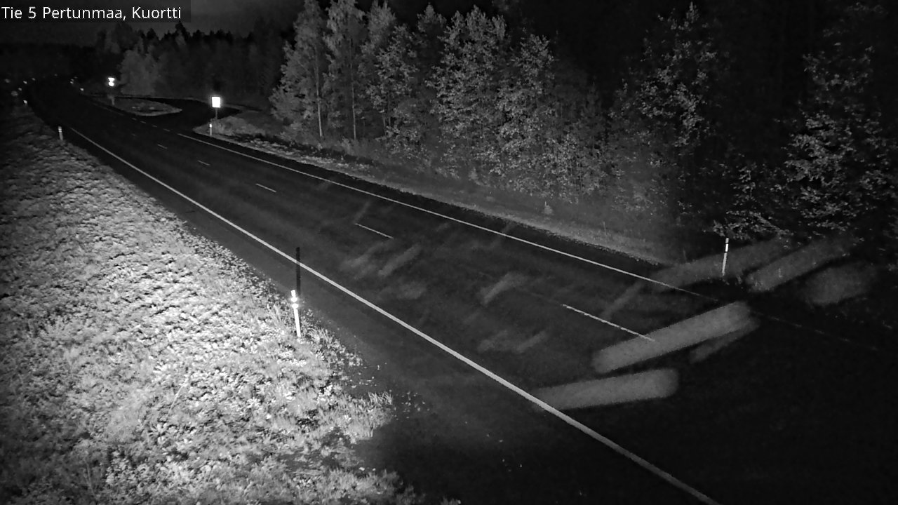 Weather Camera Image Väg 5 Pertunmaa, Kuortti, Pertunmaa, Etelä-Savo