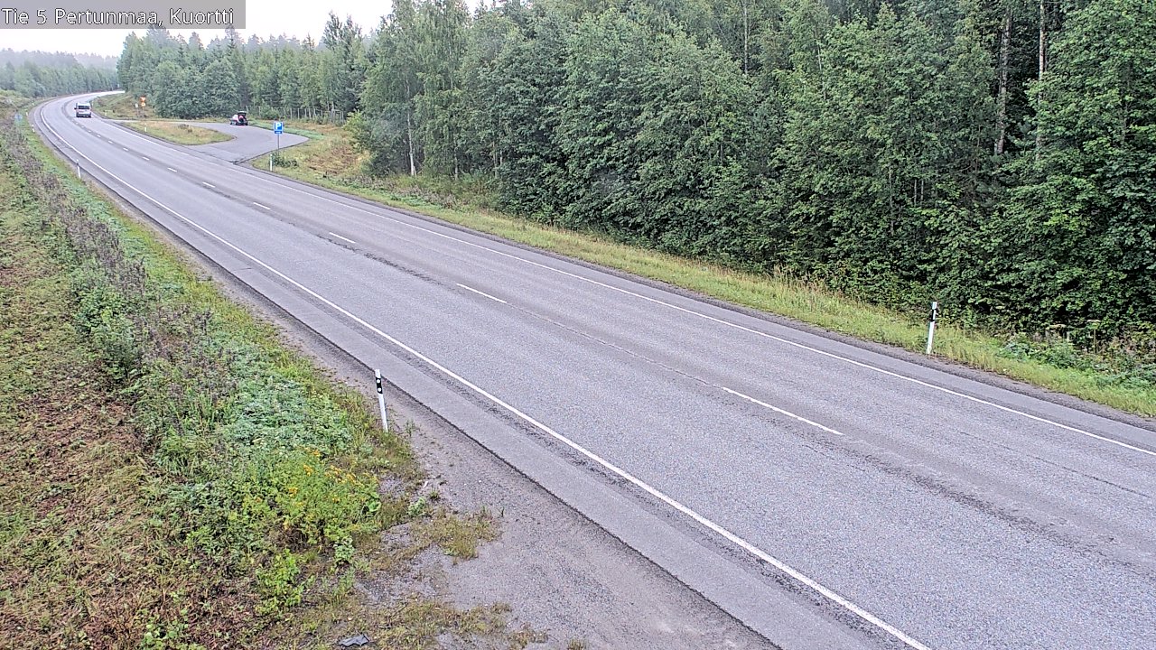 Weather Camera Image Road 5 Pertunmaa, Kuortti, Pertunmaa, Etelä-Savo