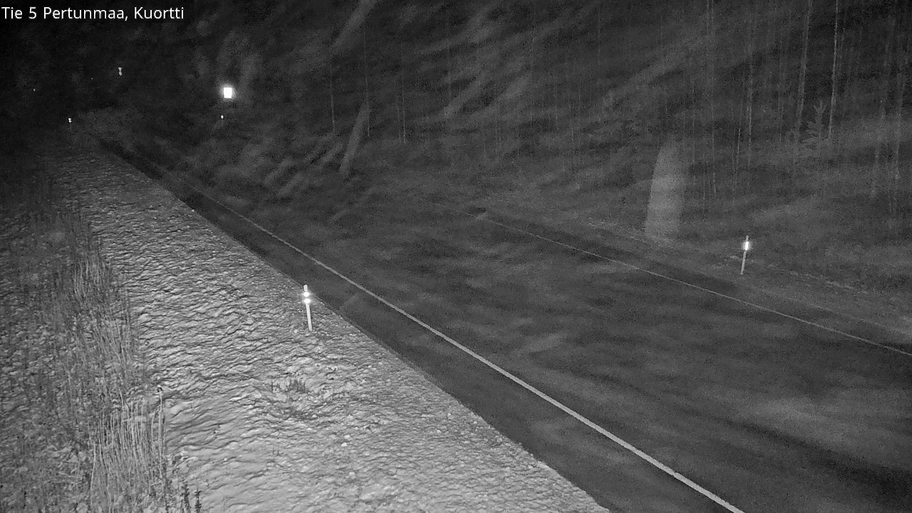 Weather Camera Image Väg 5 Pertunmaa, Kuortti, Pertunmaa, Etelä-Savo