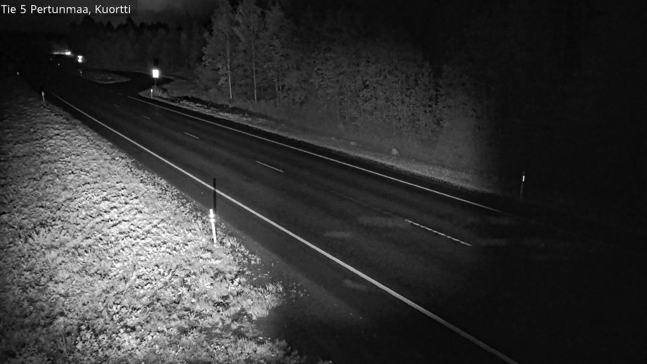 Weather Camera Image Väg 5 Pertunmaa, Kuortti, Pertunmaa, Etelä-Savo