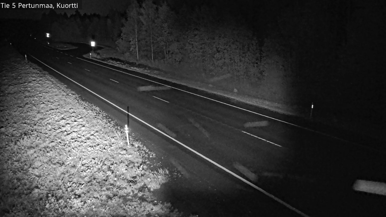 Weather Camera Image Väg 5 Pertunmaa, Kuortti, Pertunmaa, Etelä-Savo