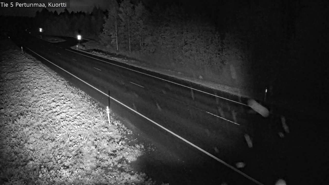 Weather Camera Image Väg 5 Pertunmaa, Kuortti, Pertunmaa, Etelä-Savo
