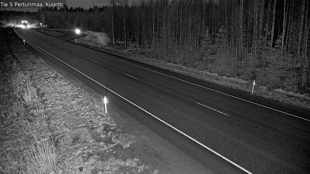 Weather Camera Image Road 5 Pertunmaa, Kuortti, Pertunmaa, Etelä-Savo