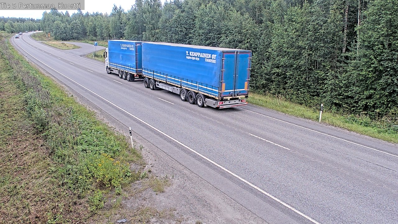Kelikamerat Kuva Tie 5 Pertunmaa, Kuortti, Pertunmaa, Etelä-Savo