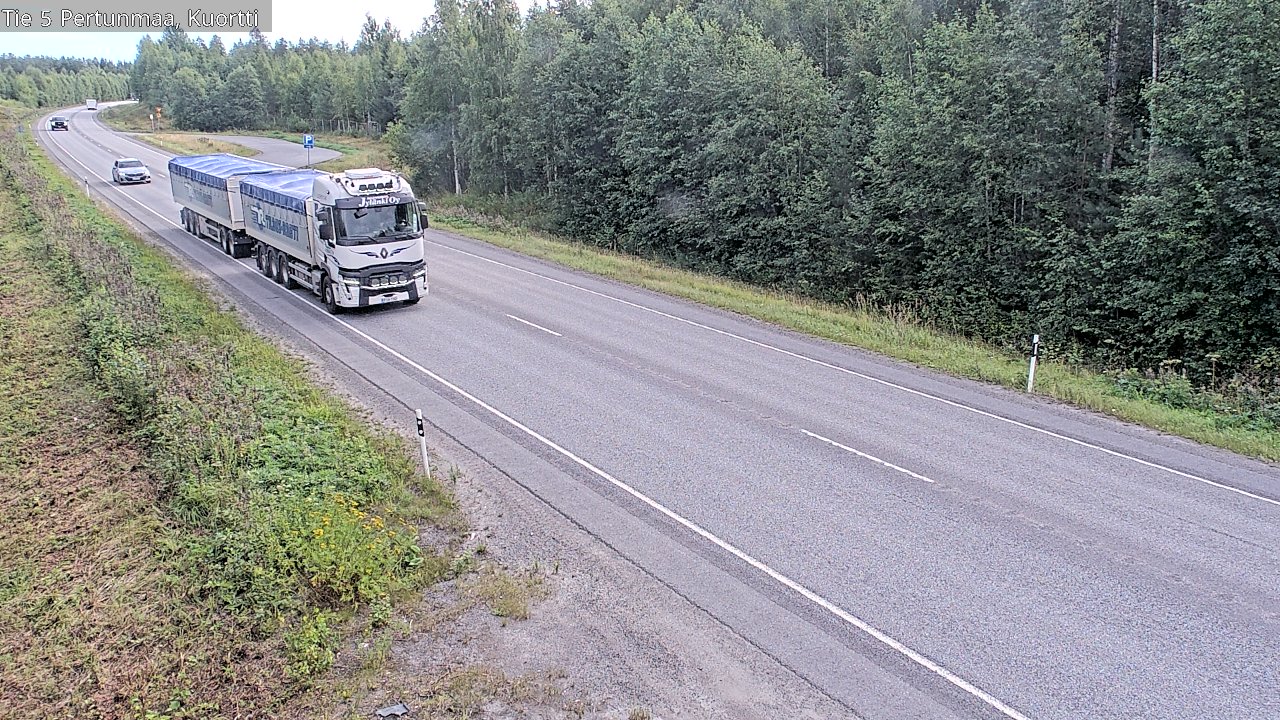Kelikamerat Kuva Tie 5 Pertunmaa, Kuortti, Pertunmaa, Etelä-Savo