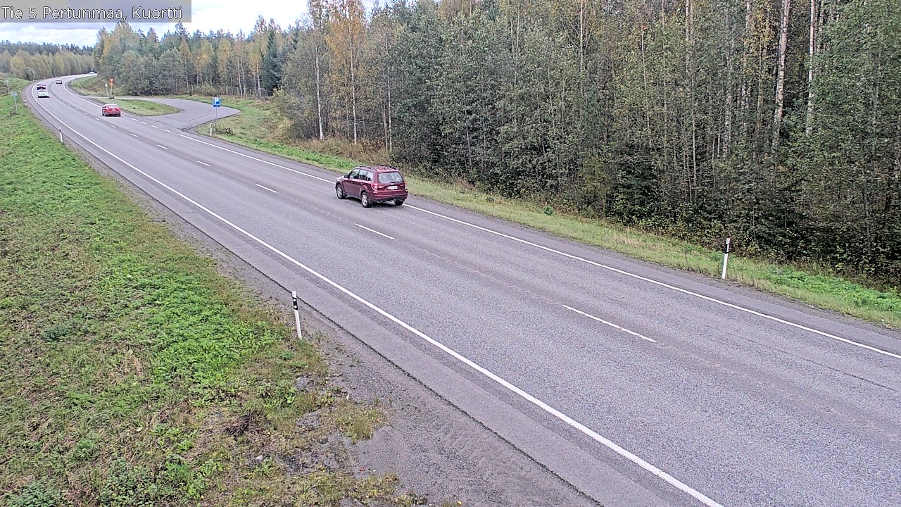 Weather Camera Image Road 5 Pertunmaa, Kuortti, Pertunmaa, Etelä-Savo