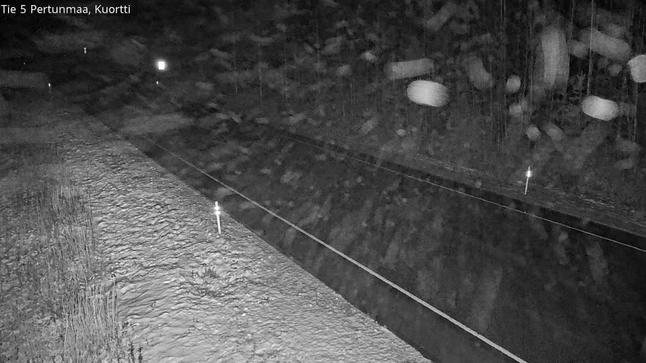 Weather Camera Image Väg 5 Pertunmaa, Kuortti, Pertunmaa, Etelä-Savo