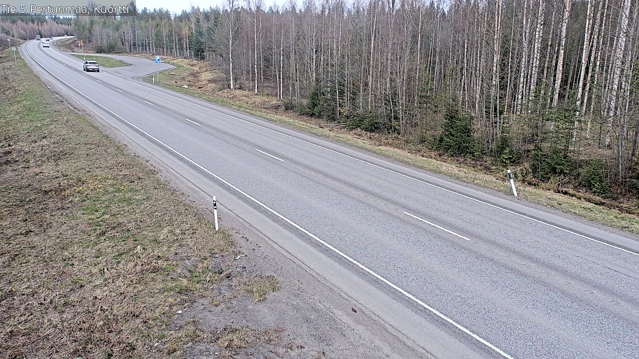 Weather Camera Image Road 5 Pertunmaa, Kuortti, Pertunmaa, Etelä-Savo