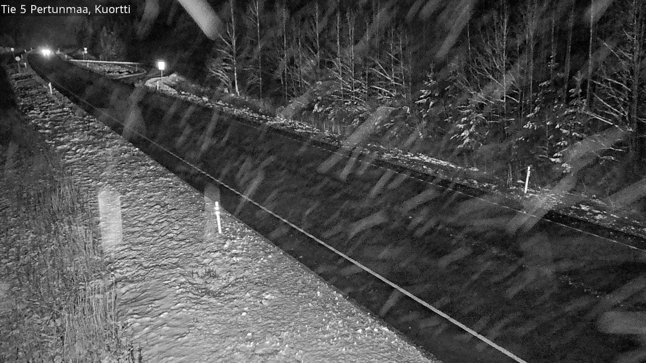 Weather Camera Image Väg 5 Pertunmaa, Kuortti, Pertunmaa, Etelä-Savo