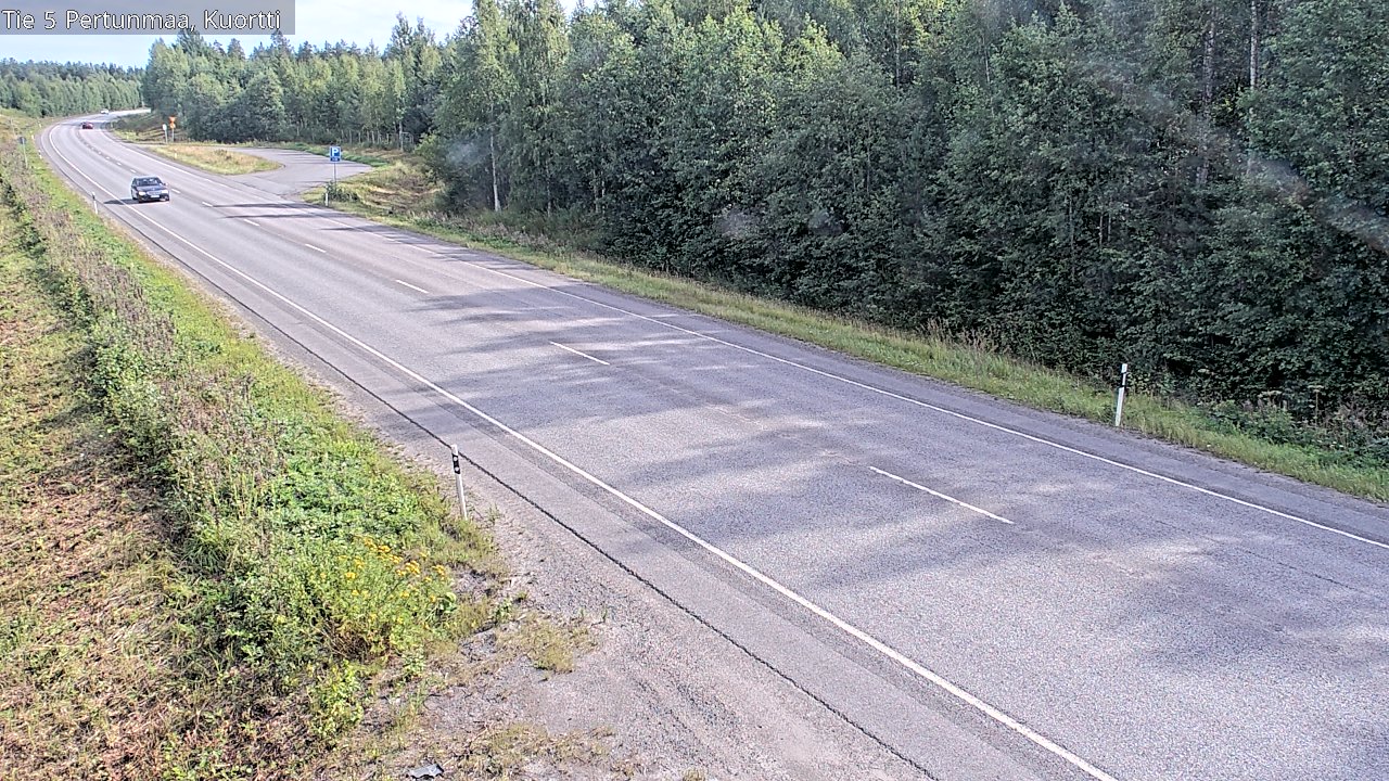 Kelikamerat Kuva Tie 5 Pertunmaa, Kuortti, Pertunmaa, Etelä-Savo
