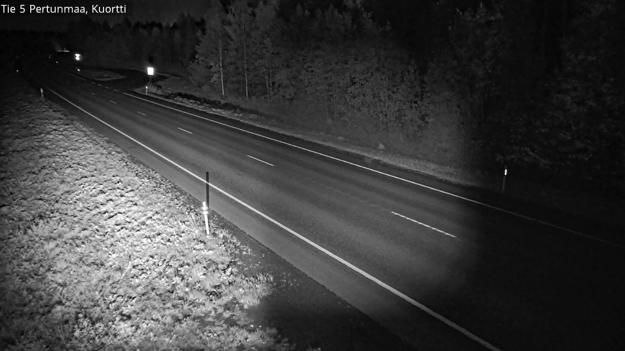 Weather Camera Image Väg 5 Pertunmaa, Kuortti, Pertunmaa, Etelä-Savo
